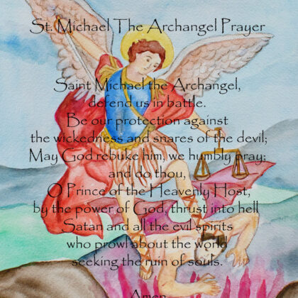 St. Michael the Archangel prayer
